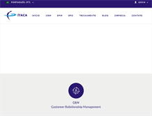 Tablet Screenshot of itacanet.com.br